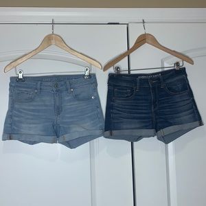 BUNDLE 2 Pair American Eagle Jean Shorts